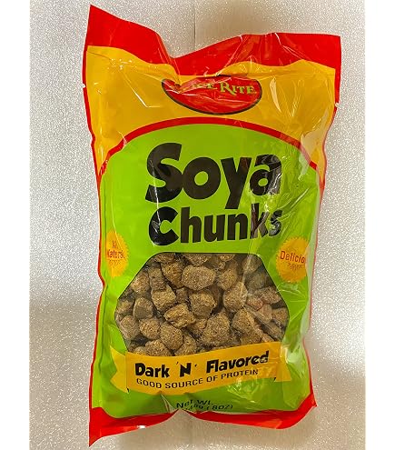 Amazon.com : 2 x Lion of Judah Vegetarian Soya Chunks Plain 8oz